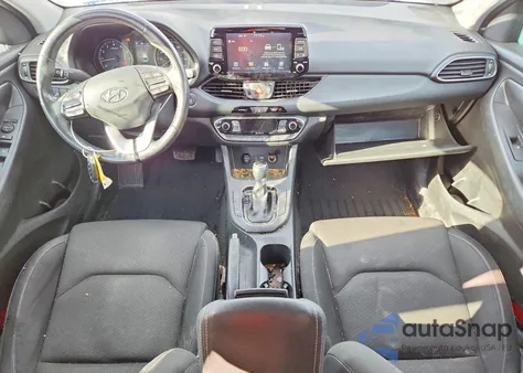 2018 Hyundai Elantra Gt из США, поврежденный, VIN KMHH35LE0JU030426